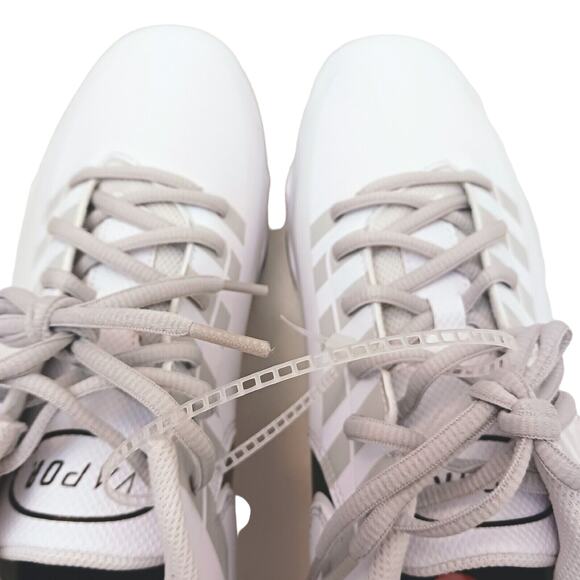 Nike‎ FASTFLEX VAPOR Size 11 Pro Football Cleats White w SILVER Laced DQ5114-100 main image 8